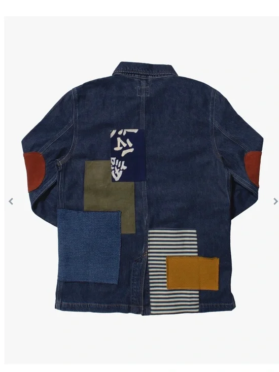 KIRIKO original denim chore coat - Picture 5 of 6